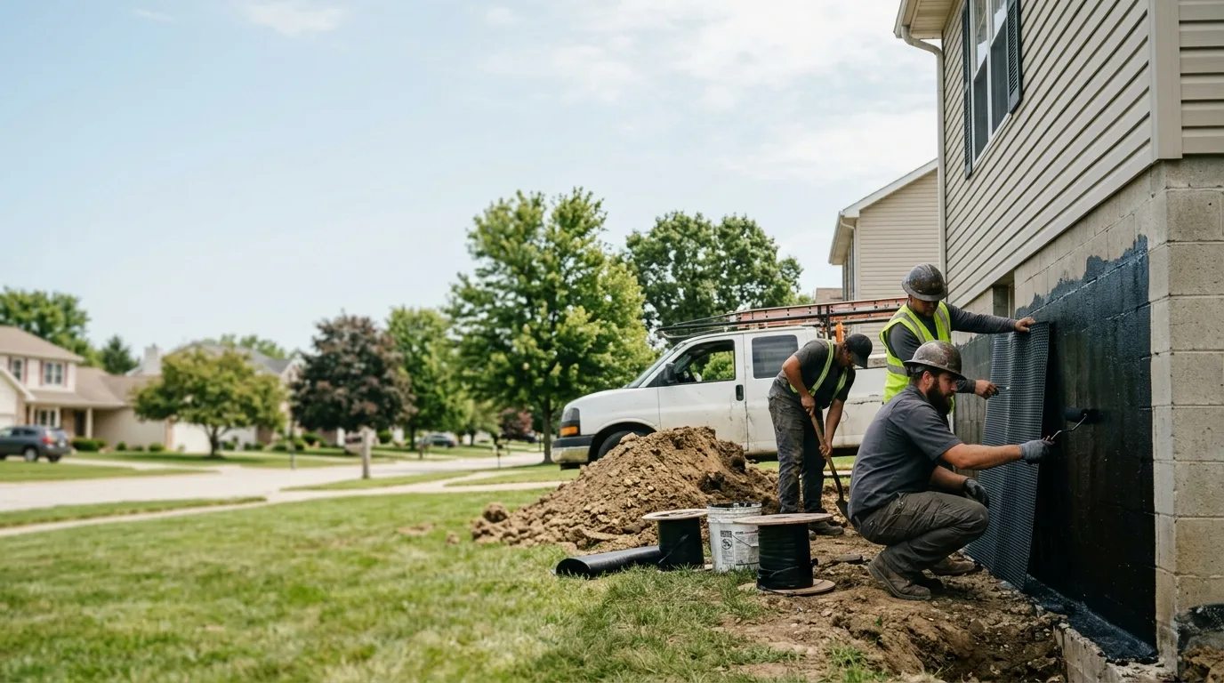 Basement Waterproofing in Sailor Springs, IL near me